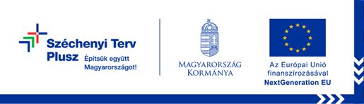 Széchenyi Terv Plusz · Magyarország Kormánya · Az Európai Unió finanszírozásával — NextGeneration EU